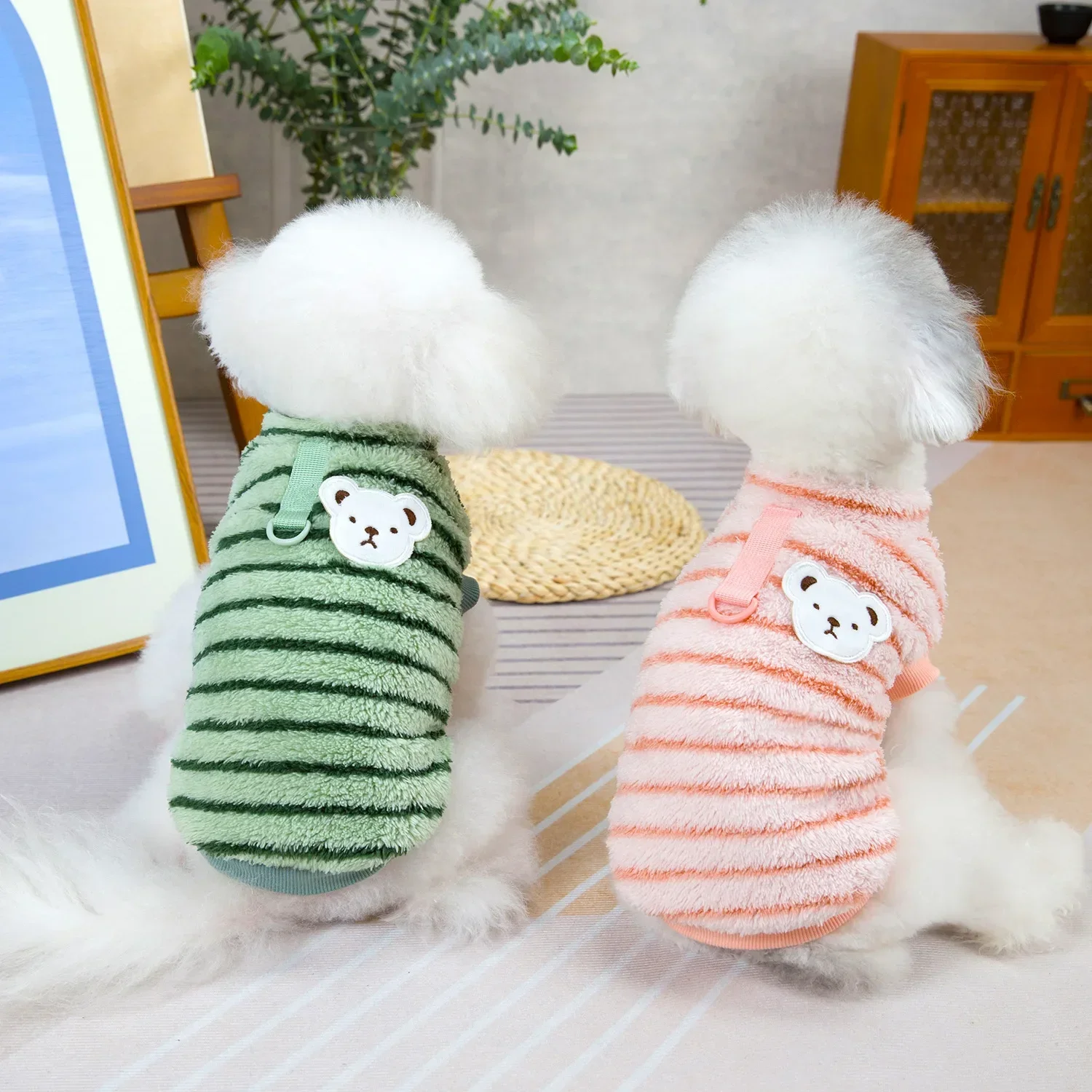 

Winter Warm Fleece Dog Clothes for Small Medium Dogs Cats Clothes Chihuahua Yorkie Clothing Shih Tzu Coat Pug Poodle Outfits