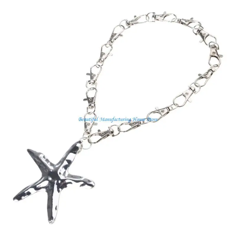 

E56A Adjustable Heart Pendant Necklace Elegant Choker Charm Fashionable Chain Suitable for Fashion Individual