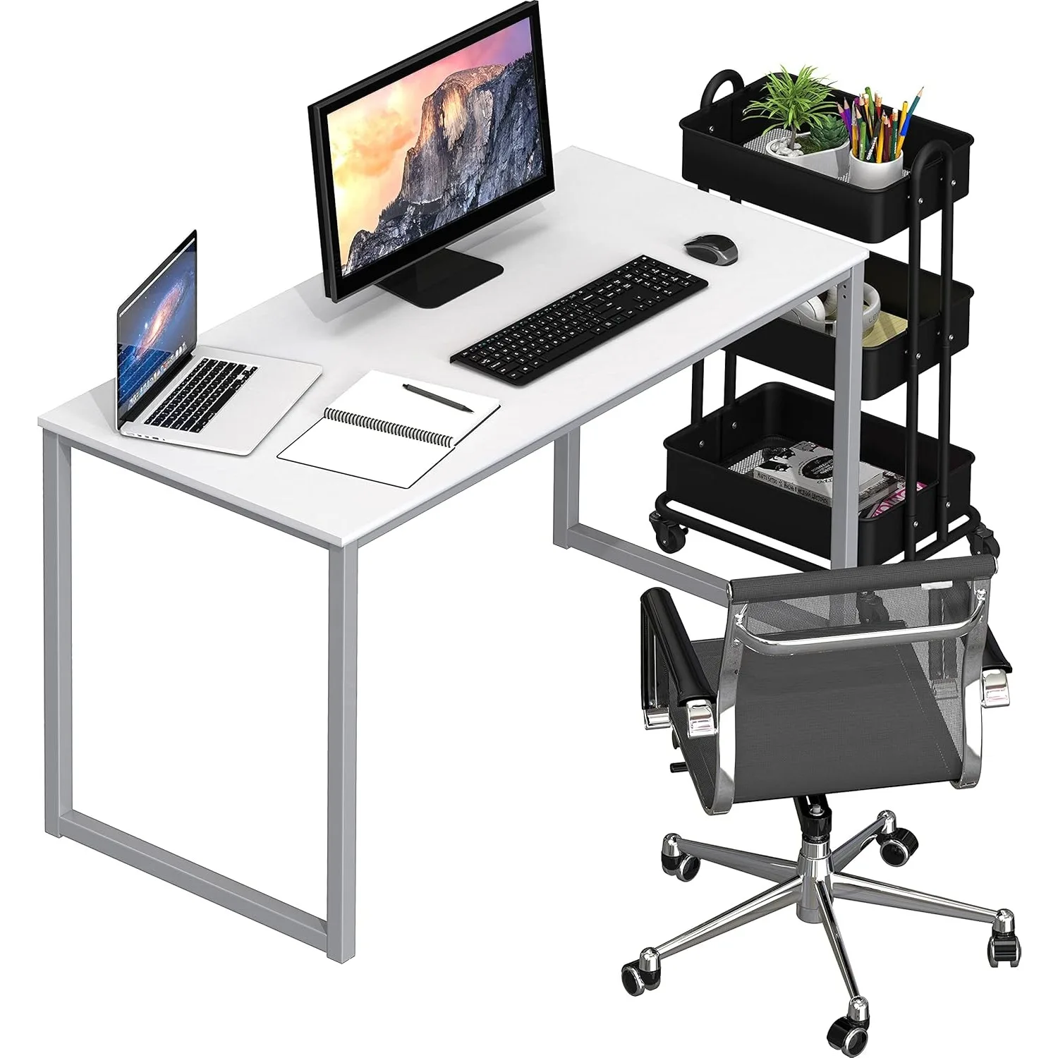 Mission Home Office 40-inch computerbureau, wit