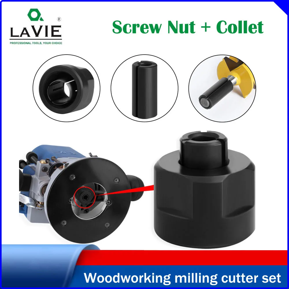 

LAVIE 12mm Engraving Machine Nut Adapter, 12mm Standard Thread, Cross‑border Service