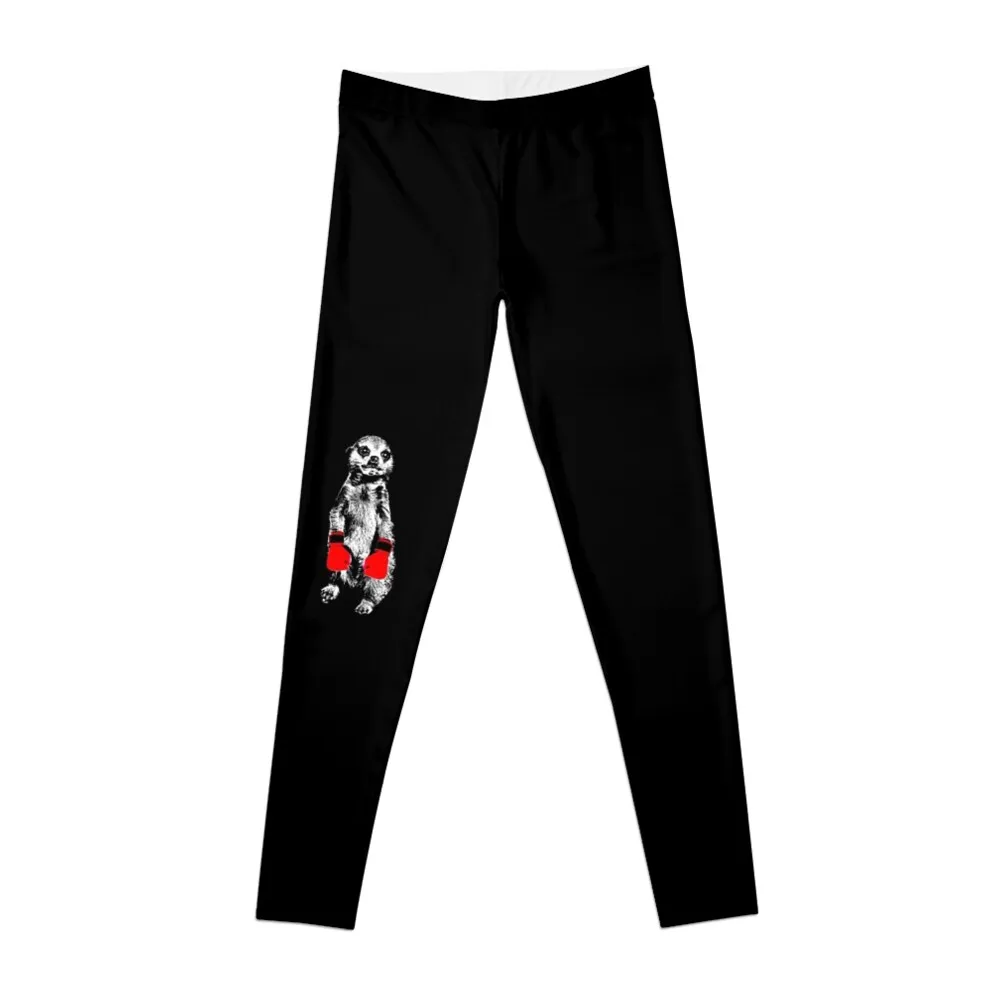 

Boxing Meerkat Leggings Fitness's gym clothes Legging sexy woman Womens Leggings