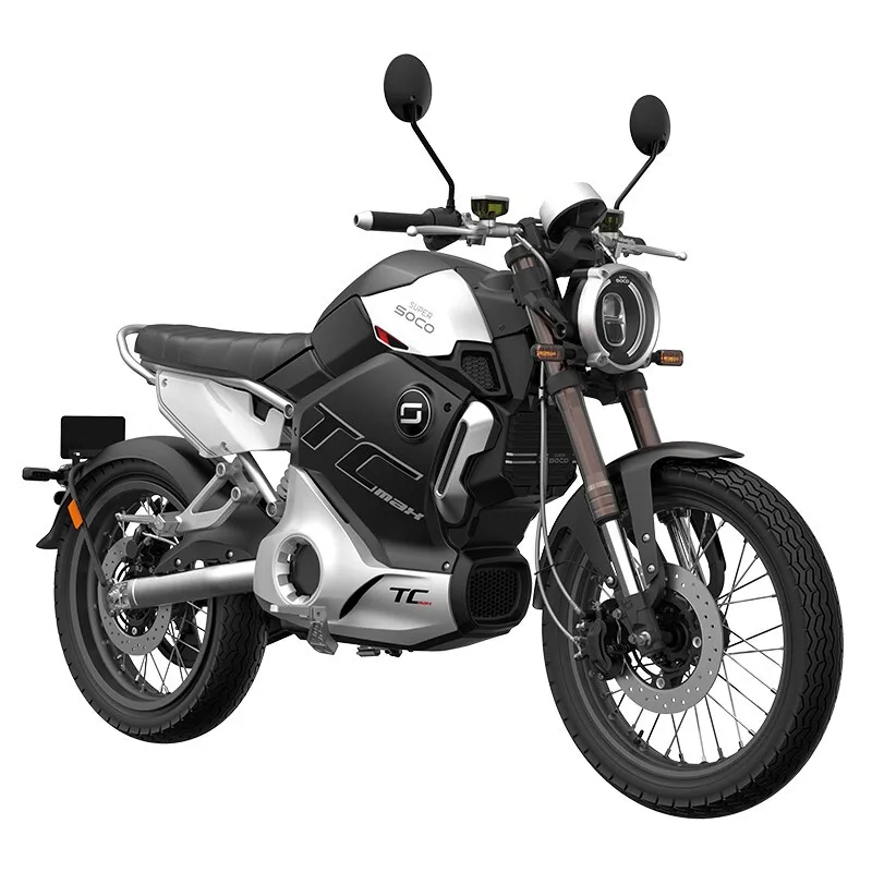 Super SOCO TCMAX electric motorcycle 72V 45AH 3500W electric scooter fashion city electric motorbike ebike