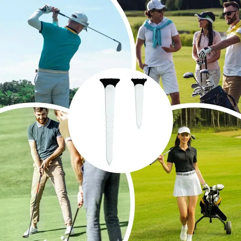 Long Golf Tees 12X Golf Backyard Tees Height Adjustable Indoor Golf Tees For Men Women Golf Lovers Less Friction Golf Tees Golf