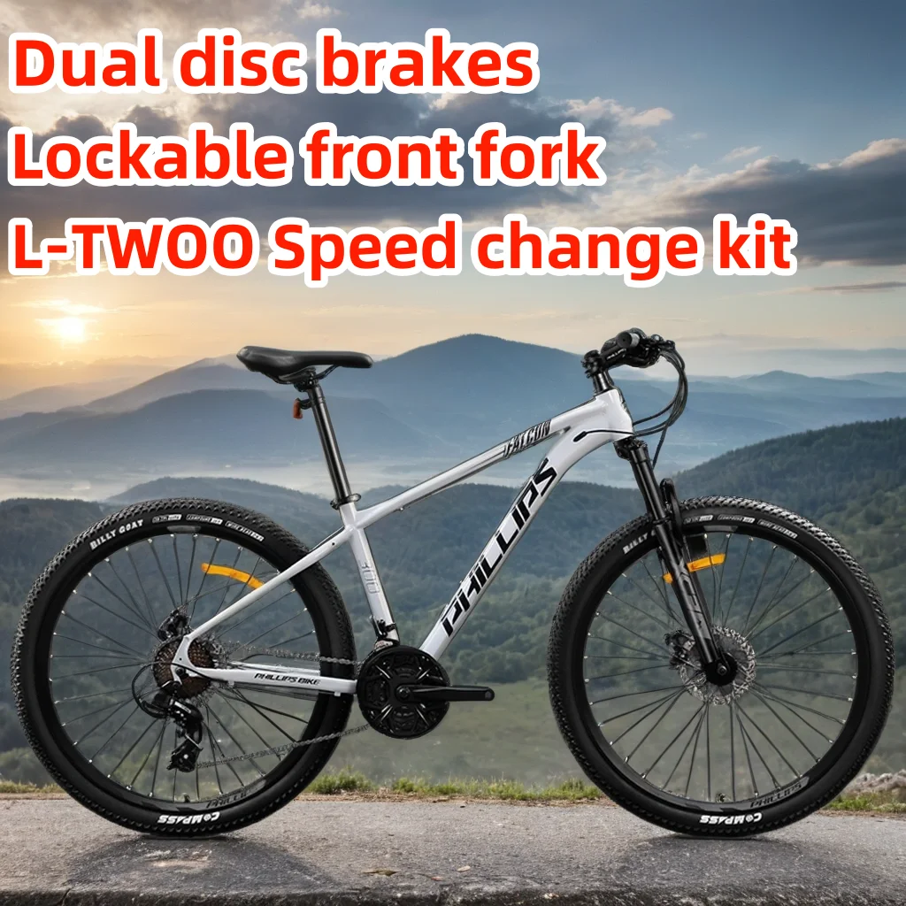 

High-strength carbon steel mountain bike Lightweight competitive MTB bicycle dual disc brake high-performance bicicleta 27.5inch