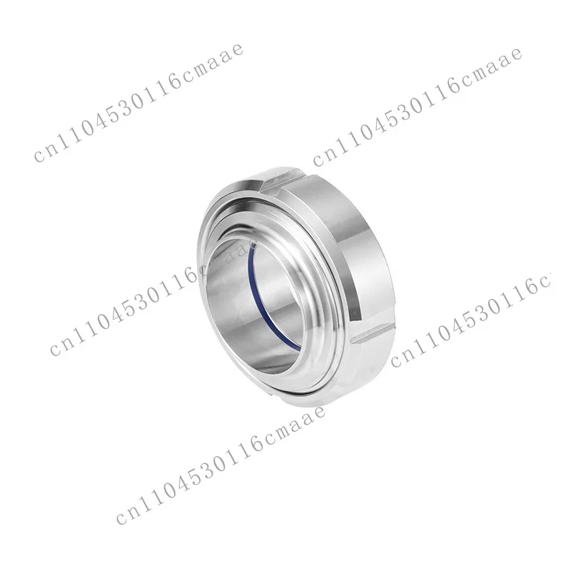 304 Stainless Steel SMS Flip Joint T-Junction Welded Round External Thread