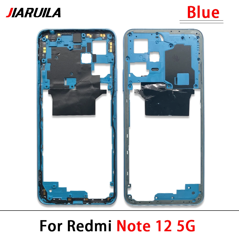 For Xiaomi Redmi Note 12 4G / Note 12 5G / Note 12 Pro 4G / Note 12s Middle Bezel frame Antenna Case Cover Replacement Parts image 2