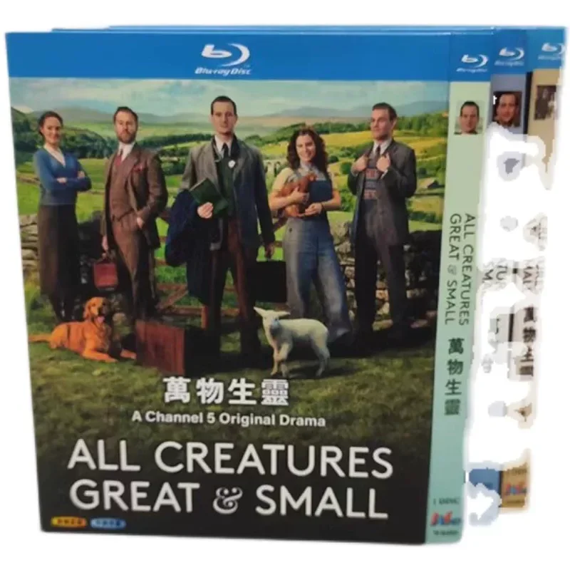 

BD Blu-ray Disc American TV Series All Creatures Seasons 1–5 Chinese Subtitles 10-Disc Box