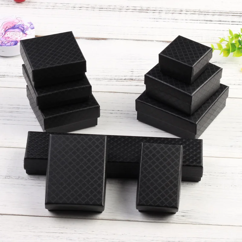 5pcs Jewelry Travel Organizer Box Girls Necklace Earrings Ring Bracelet Boxes 5x8 Western Jewelry For Women Wedding Favors Case