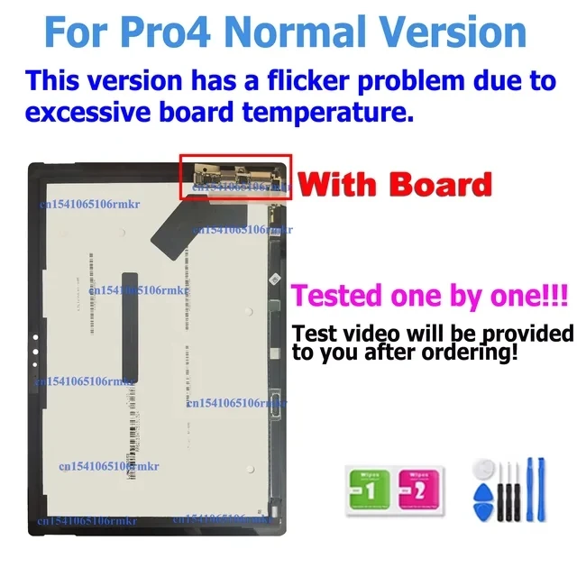 Microsoft Surface Pro 6 1796 タッチスクリーン対応 Microsoft Surface Pro 4 1724 Pro 5 1796 Pro 6 1807 Pro 7 1866用