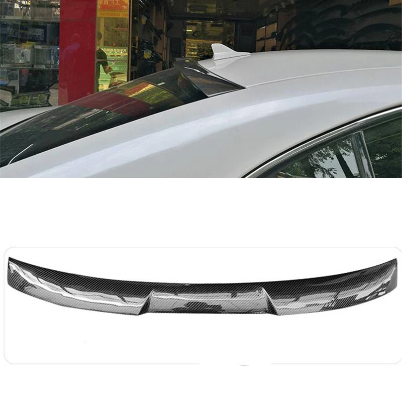 

For Real Carbon Fiber OLD Lexus IS Series Roof Spoiler Accessories Car Rear Window Tail Wing Body Kit 2006-2012 Year