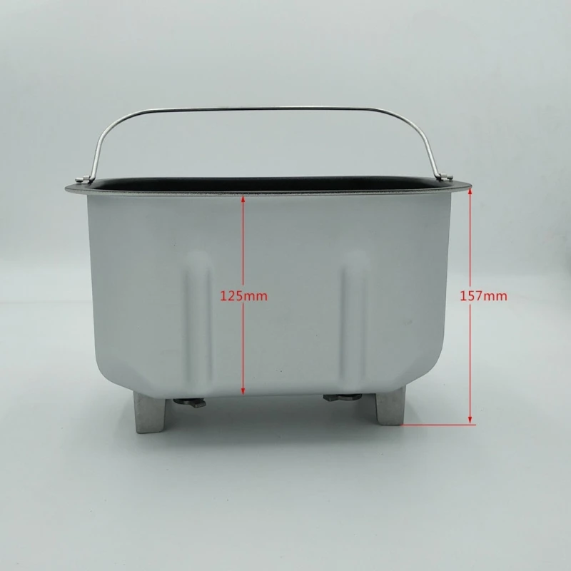 Bread Machine Parts Bread Bucket Replacement Bread Machine Accessories Bread Inner Metal Material for Dropshipping