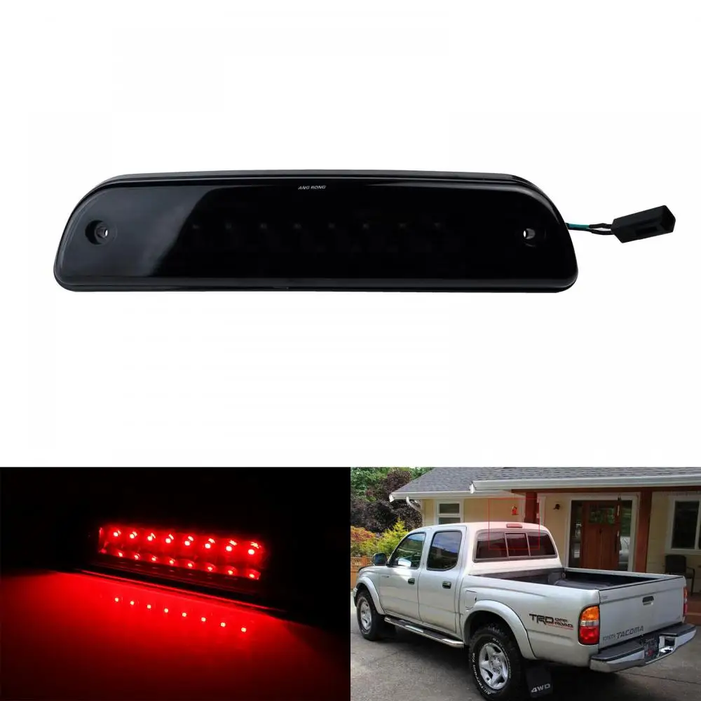 

3rd LED High Mount Third Brake Light Red Lamp Kit Fit Toyota Tacoma 1995-2017
