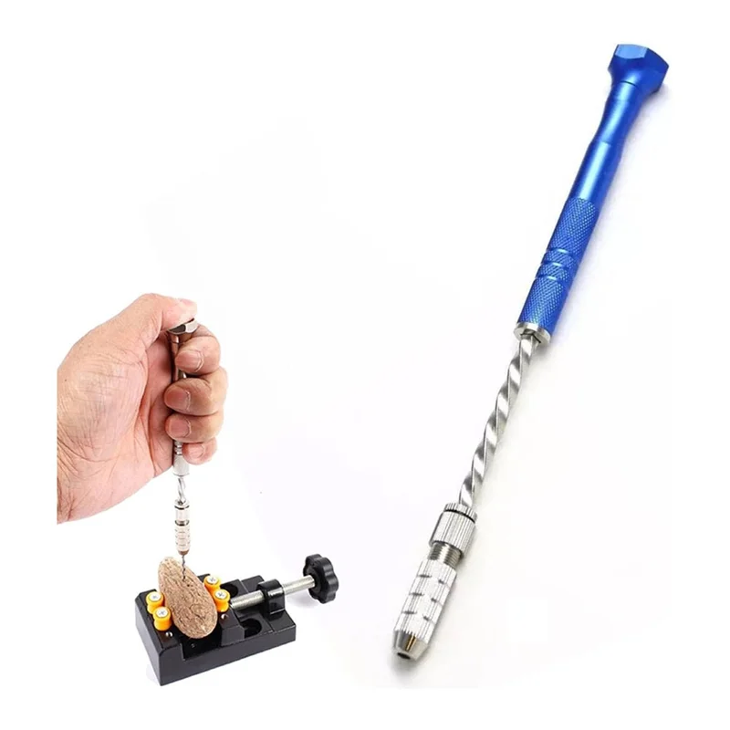 ABJO-Pin Vise Hand Drills Bits Set