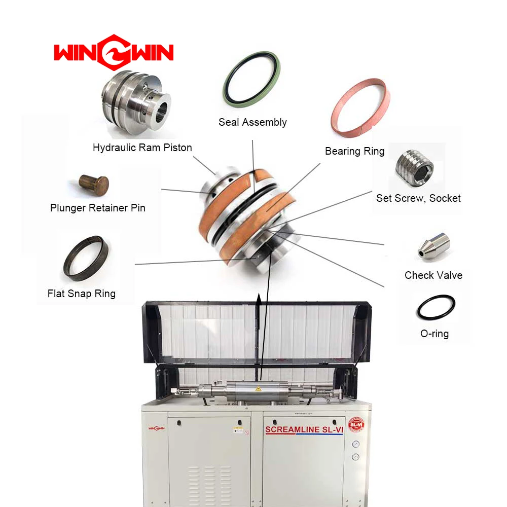 75/100S 05130216 Flat Snap Ring, .032 x .375 x 2.20 Hydraulic Piston Part Waterjet Spare Parts