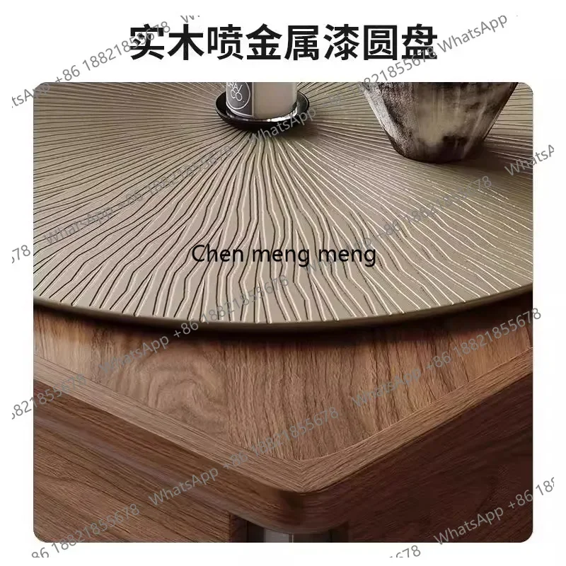 N138  New Chinese Coffee Table Antique Light Luxury Designer Coffee Table High Sense Creative Living Room Furniture Salongbord