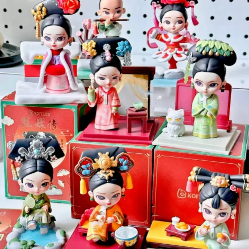 Empresses In The Palace Blind Box Legend Of Zhen Huan Blind Box Toys Mystery Box Kawaii Original Figure Cute Doll Model Gift