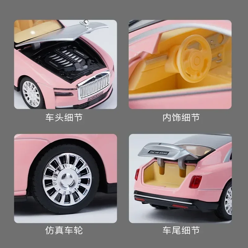 New 1:32 Rolls Royce Spectre New Energy Vehicle Model Alloy Car Model Children\'s Toy Car Collection Decoration Gift