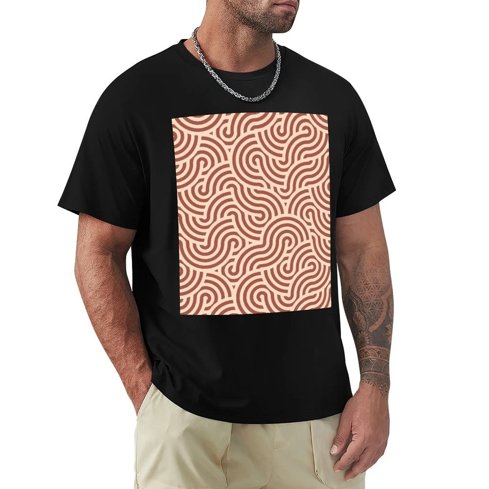 SWIRL / Almond and Clove T-Shirt Independence Day Short Sleeve T-Shirt