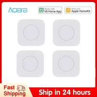 Aqara Wireless Mini Smart Switch Zigbee Sensor One Key Control Button Smart Remote Control Automation For Homekit Xiaomi Mijia