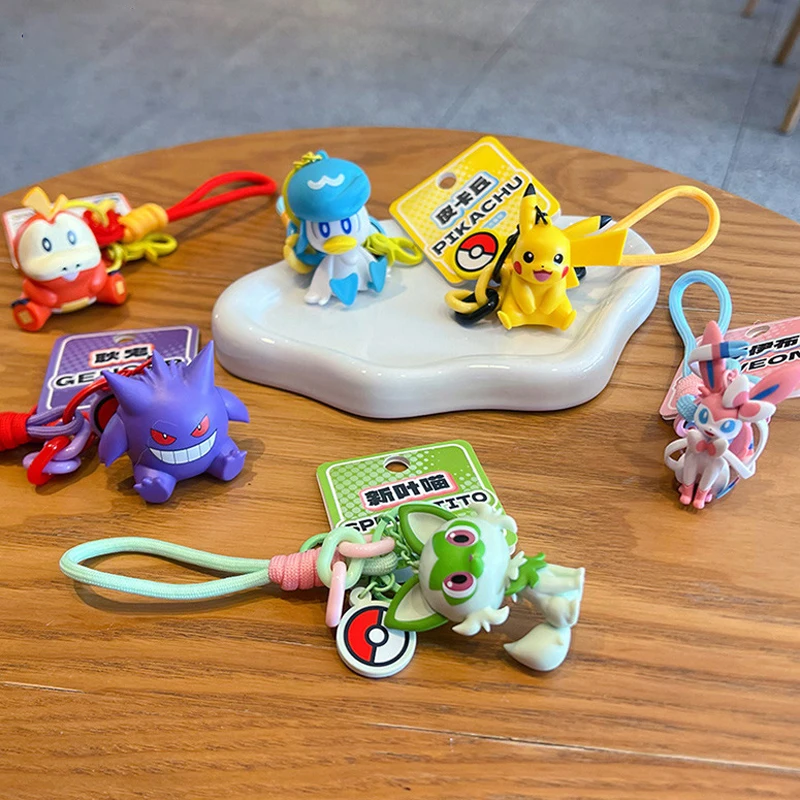 

Pokémon брелок Oбвеснасумку Fragrance Keychain Pendant Cartoon Trendy Toy Bag Keychain Pendant Christmas Gift