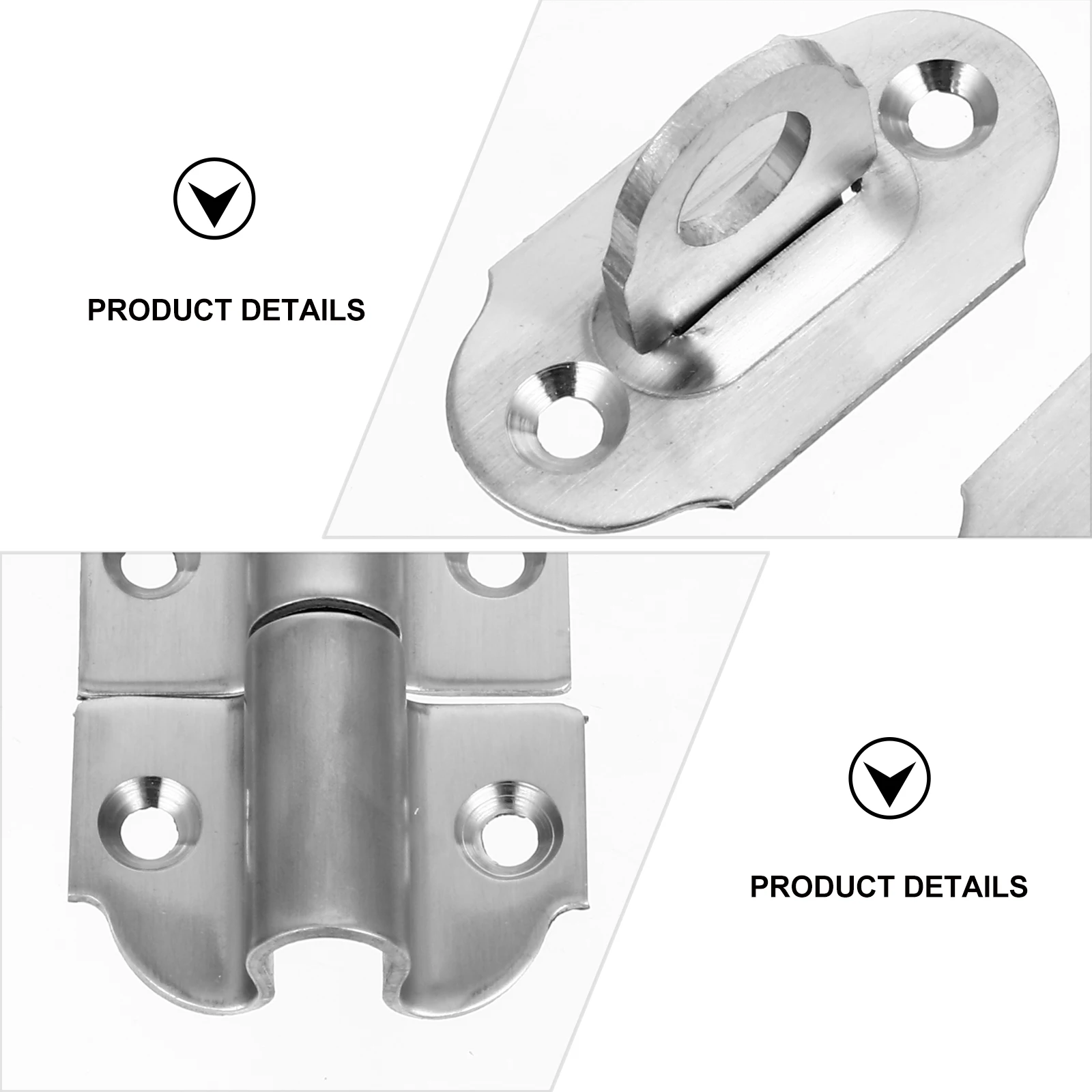 

Thickened Anti-theft Door Bolt Latch Lock Barrel Gate Stainless Steel Heavy Duty