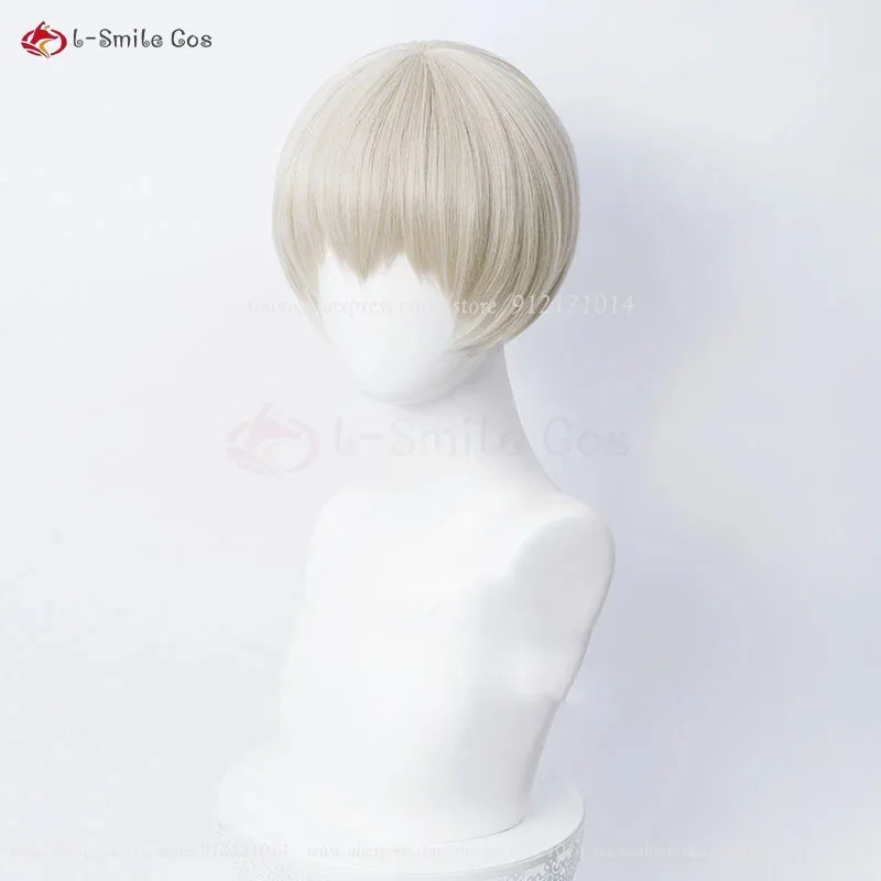 CyInumaki Toge Cosplay Wig Anime Cosplay 28cm Short Inumaki Toge Wig Heat Resistant Hair Role Play Wigs + Wig Cap view 2