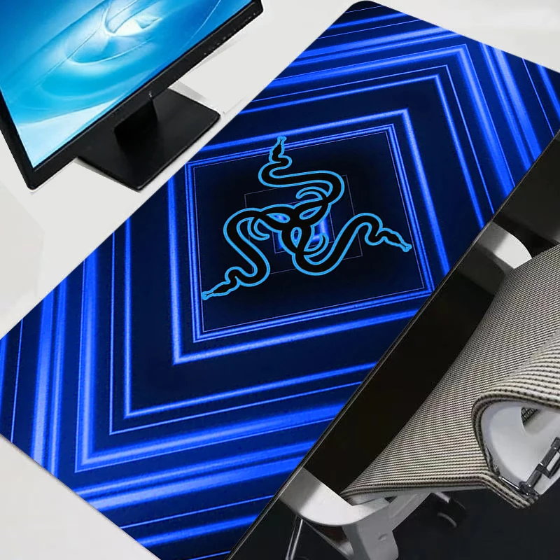Mouse Pad Razer Anime Gamer Gaming Accessories Varmilo Keyboard PC Computer Desk Mat XXL anime durable Carpet Mousepad - Image 5