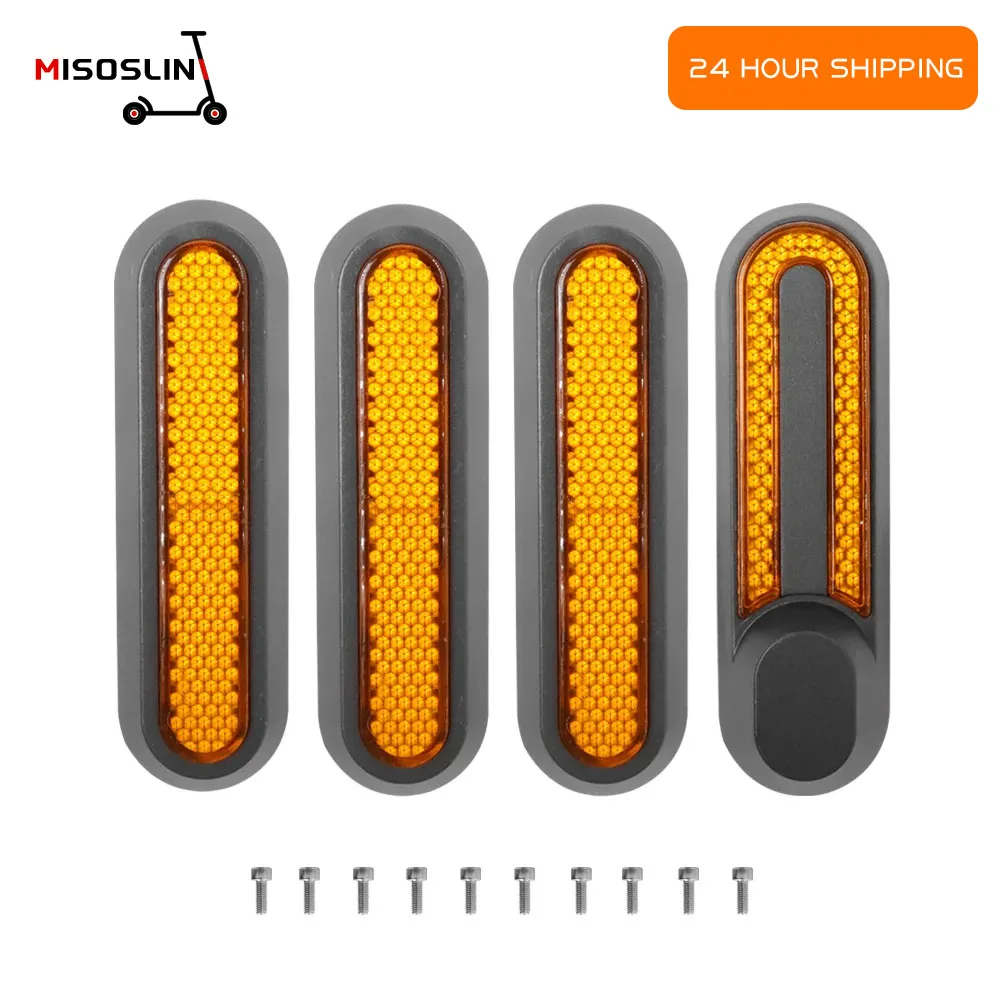 

20Sets Front Rear Wheel Cover Hub Cap Protective Reflective Shell Sticker For Xiaomi Pro 2/1s/M365/Pro/Mi 3 E-Scooter Accessorie