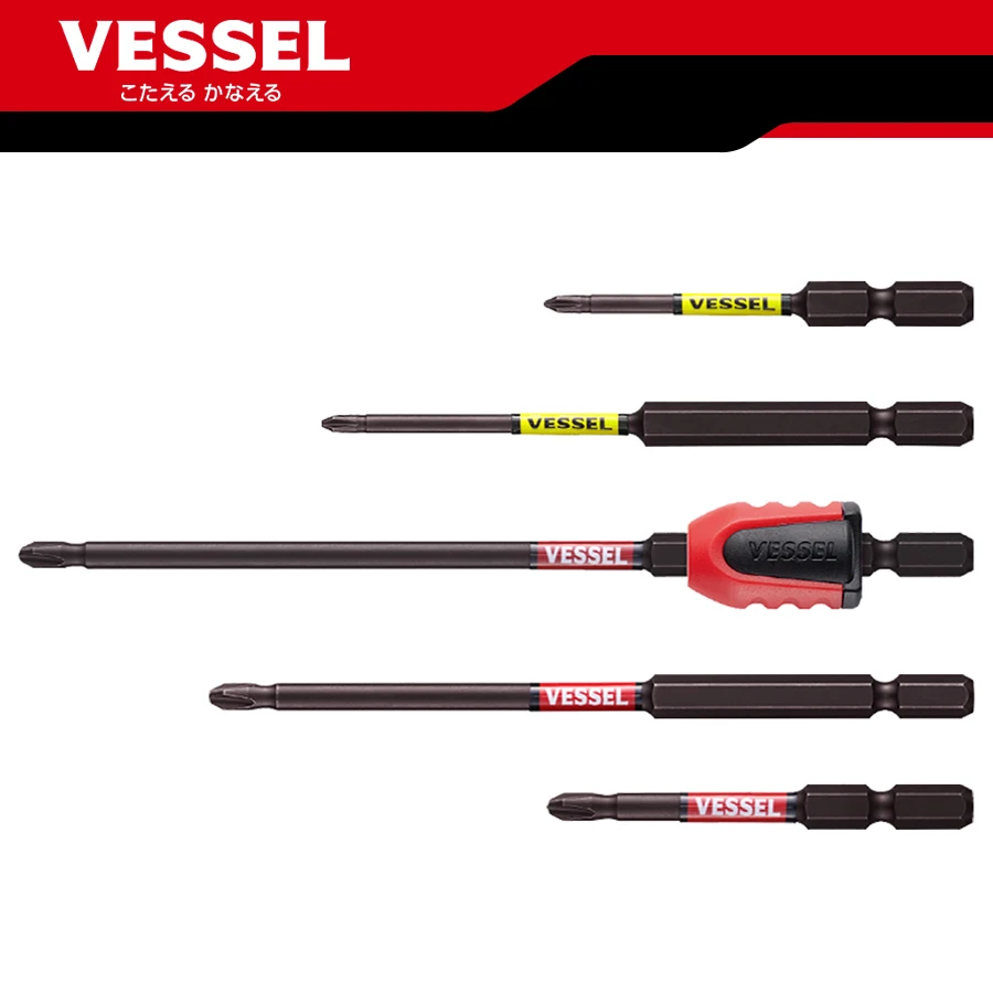 

Japan VESSEL Screwdriver Head, Length: 65 Mm-150 mm, NO.SS16, PH1, PH2