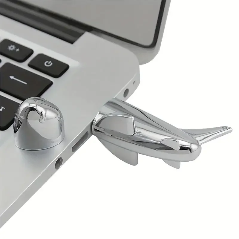 Free Custom Laser Engraving LOGO Color Metal Plane Model USB2.0 High-speed Flash Drive 4GB 8GB 16GB 32GB 64GB 128GB