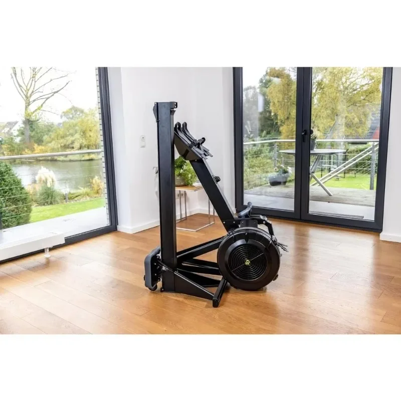 Indoor Rowing Machine- PM5 Monitor, Device Holder, Adjustable Air Resistance, Easy Storage