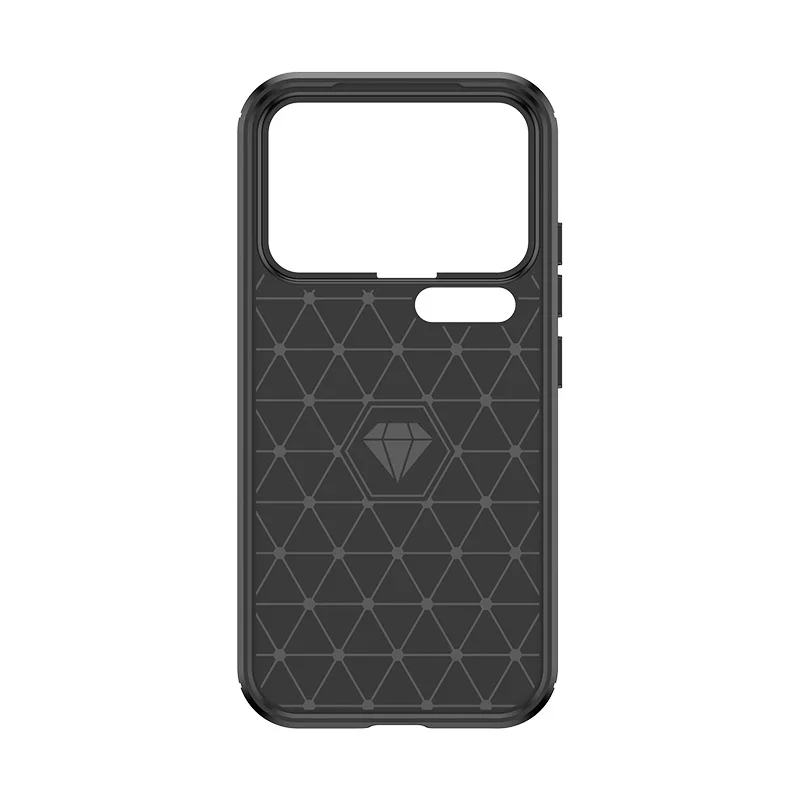 حافظة لهاتف Xiaomi Mi 17 Pro Max حافظة لهاتف Xiaomi 17 Pro Capa مقاومة للصدمات درع ممتص للصدمات من ألياف الكربون خلفي من البولي يوريثان الناعم Fundas Xiaomi 17
