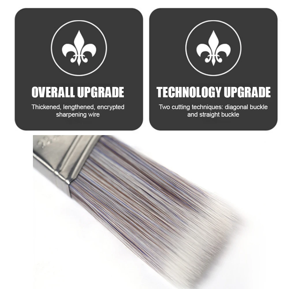 Pennello per puntare la vernice Pennelli per pittura con setole fini dipinte uniformi Manico in legno Pennello per pittura da parete Forniture per la casa Applicazione di vernice