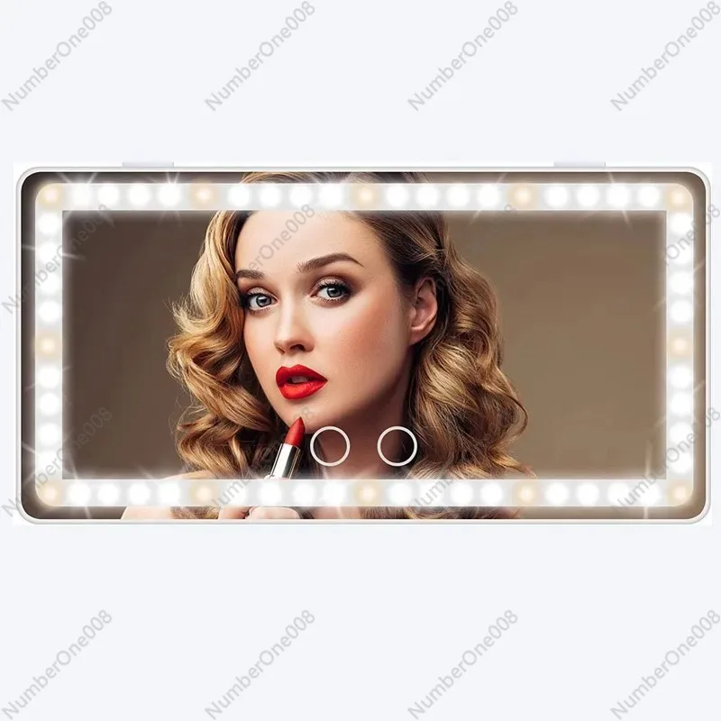 Automotive Sun Louver Car Cosmetic Mirror Co-Pilot Sun Visor Makeup Mirror Touch Screen Car Mirror image 5
