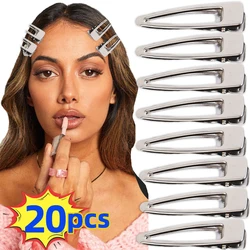 1/2/10/20pcs Silver Metal Hair Alligator Clips Accessories for DIY Jewelry Hairpins Barrette Ornament Women Hair Styling Tools