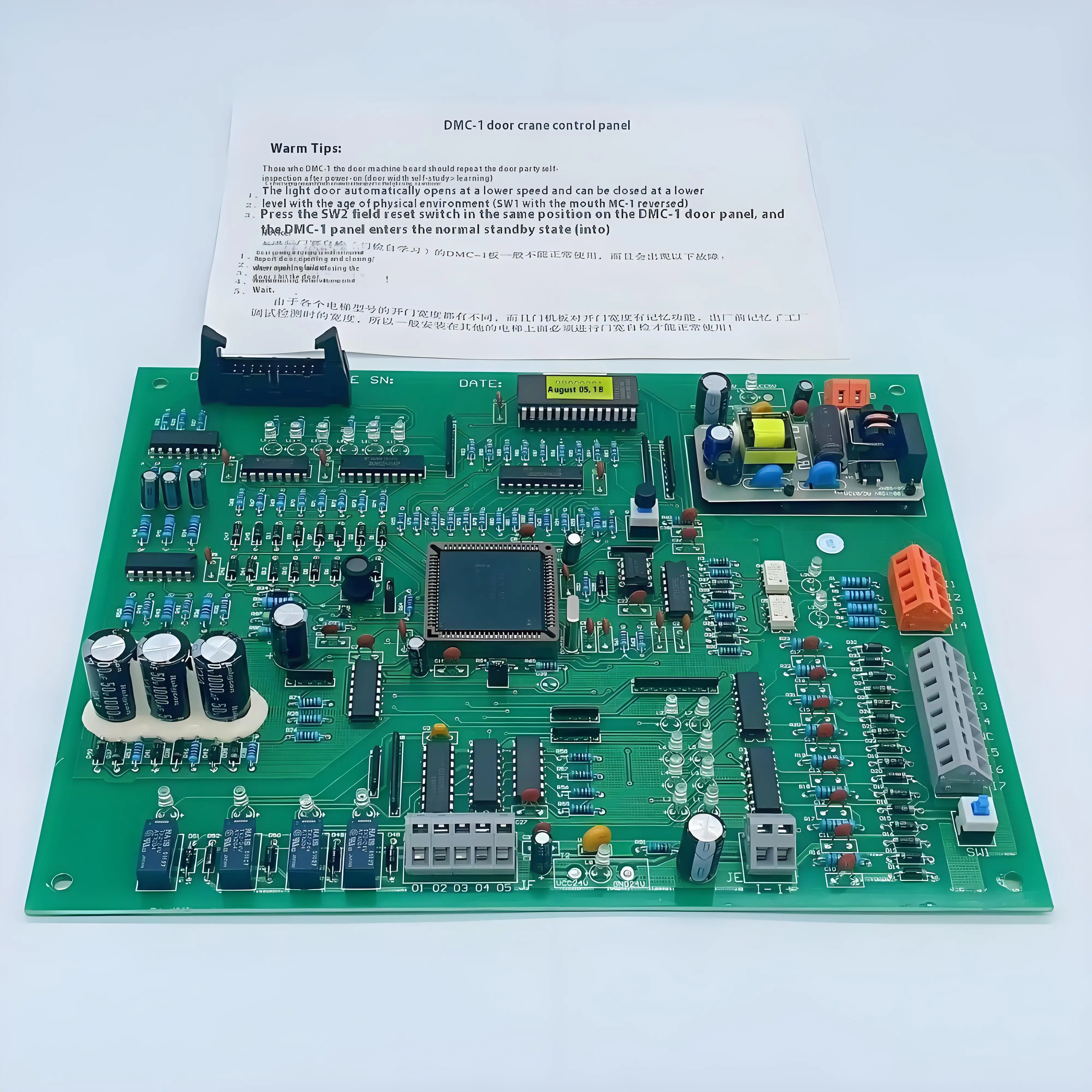 

Digital Board for Elevator Door Machine Control DMC-1 Drive Board for Hotel Use