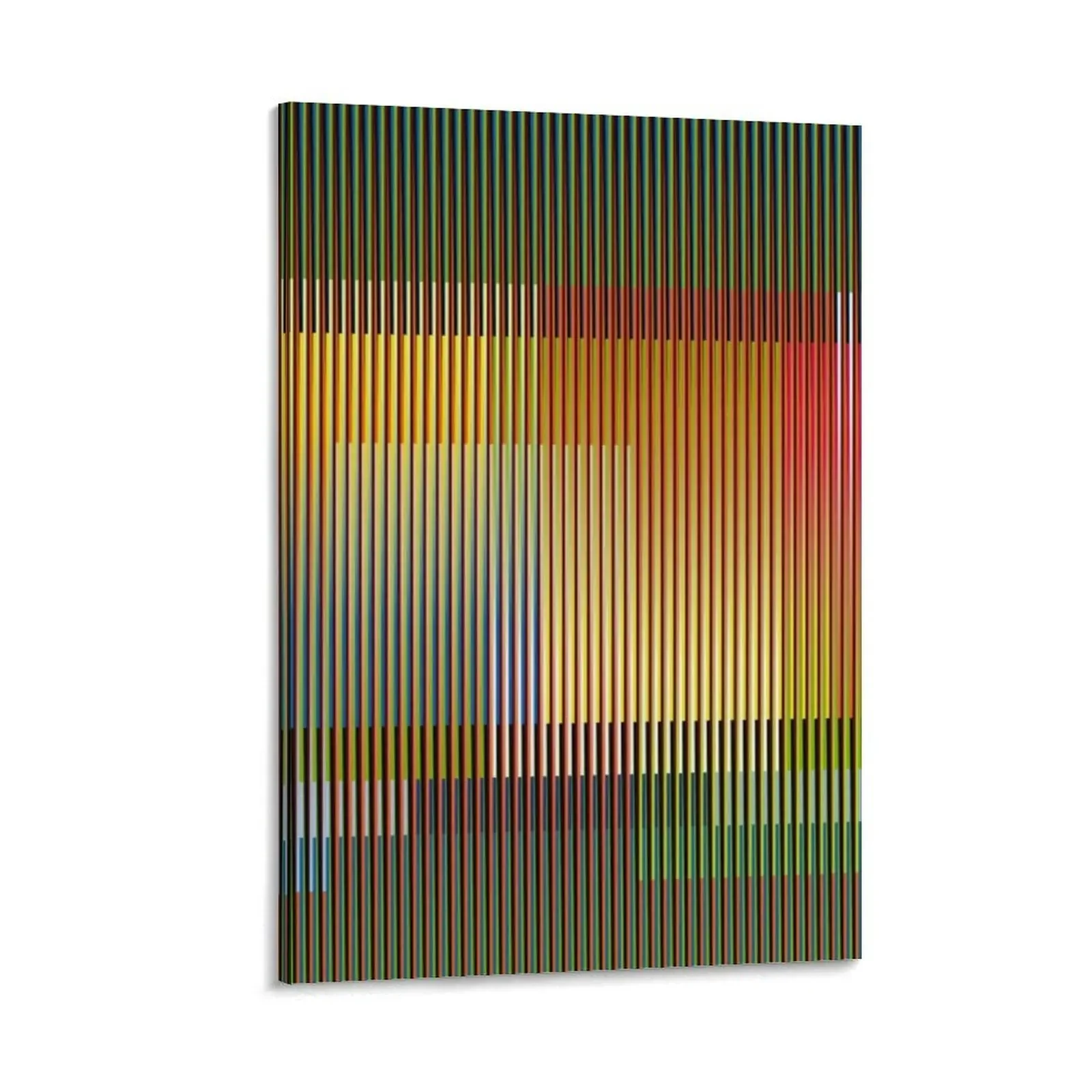 

Carlos Cruz-Diez Canvas Painting bedrooms decor Posters on the wall decorative frames wall room aesthetic room decor