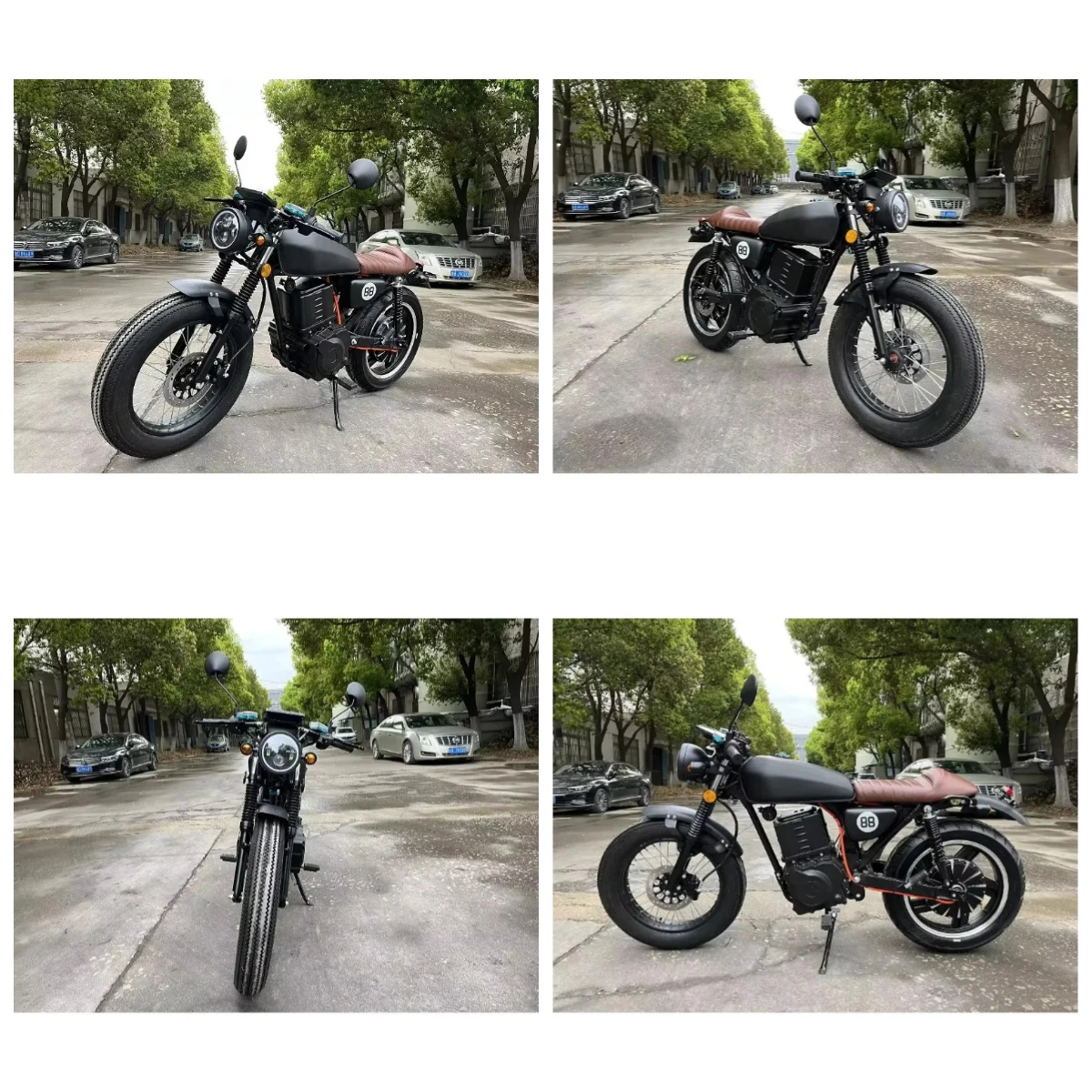 

XDS Electric Motorcycle Luyuan The Latest New Energy Lithium Battery High Speed 2026 Newest Urban Off-Road Retro Design Adult CG