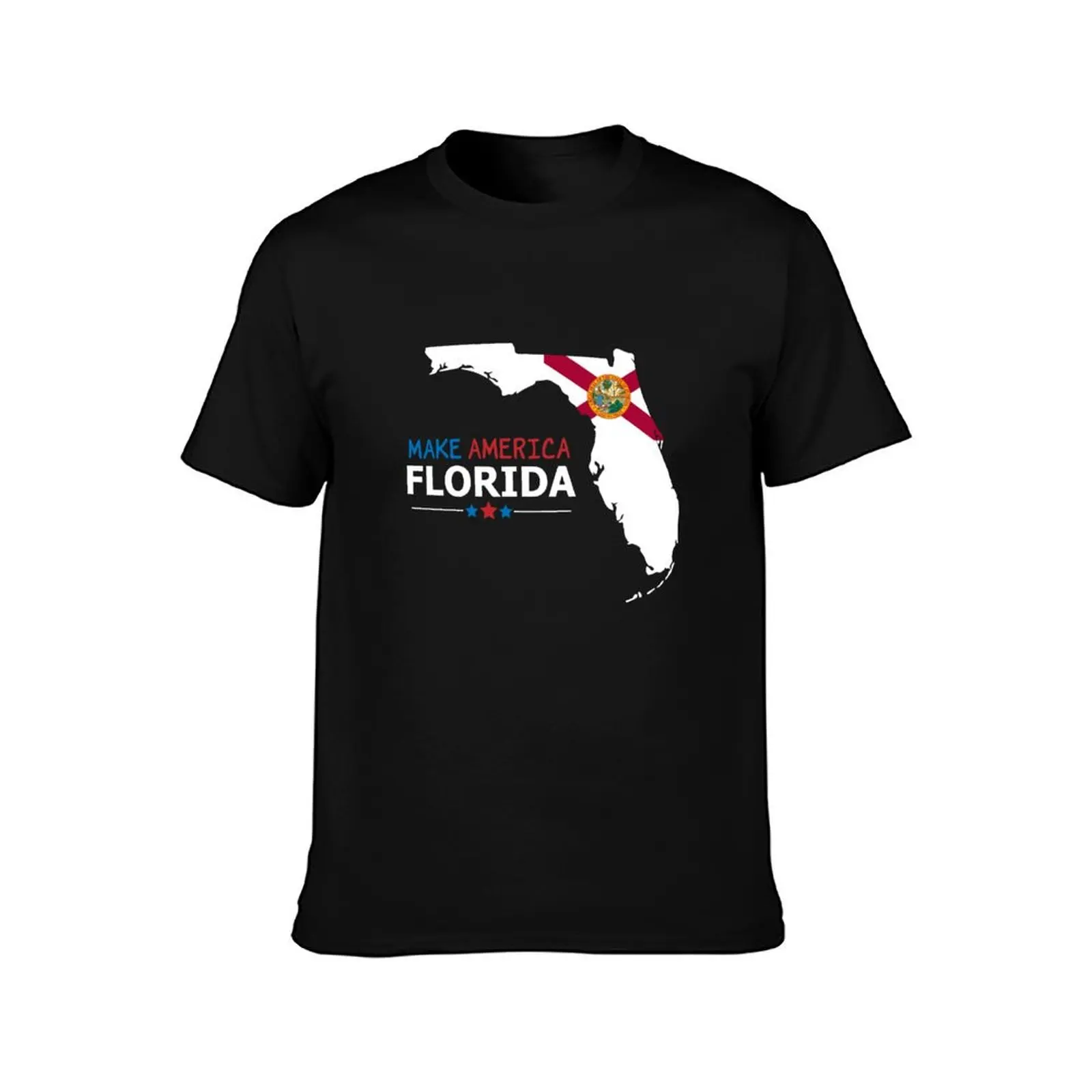 Make America Florida desantis 2024 T-Shirt Lightweight Basic Short Sleeve Shirt T-Shirt