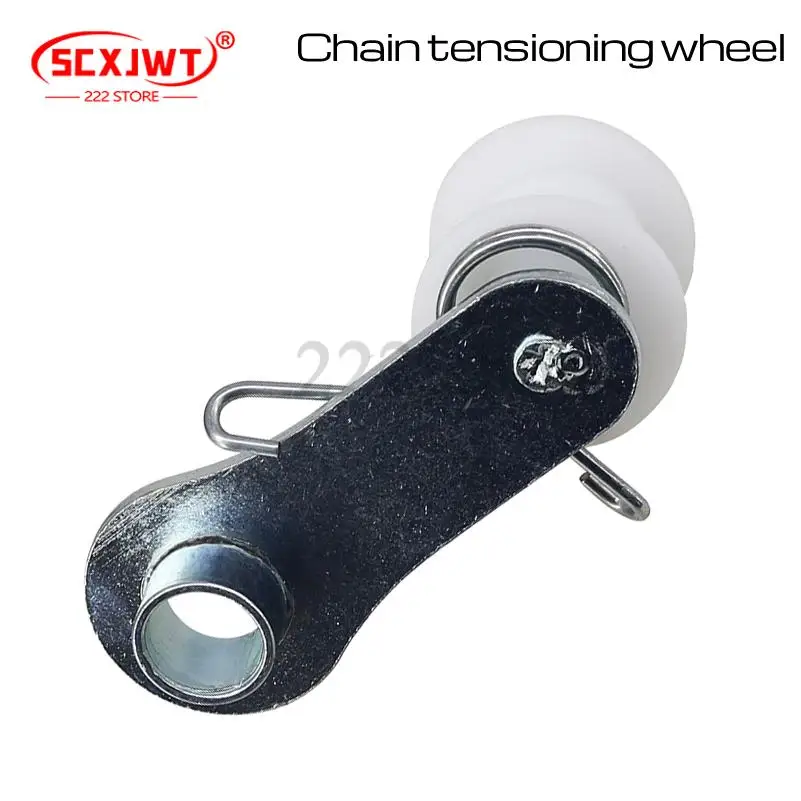 

Натяжитель цепи, пружинный роликовый слайдер, направляющая, регулятор колеса, комплект шкивов для грязи, мини-велосипеда, мото, квадроцикла, скутера, часть двигателя