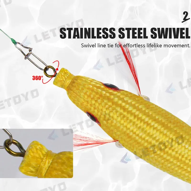 Wielokolorowy 78Mm 10G pływający przynęta na kalmary Jigging Fishing Lure sztuczny plastikowy haczyk na kalmary do łowienia morskiego przynęta na mątwy