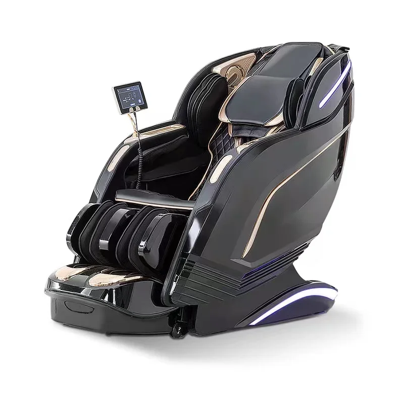 2022 China Best Luxury Shiatsu Fullbody 4d Game Massage Chair Body Scan With Good Offer SL Track Zero Gravity