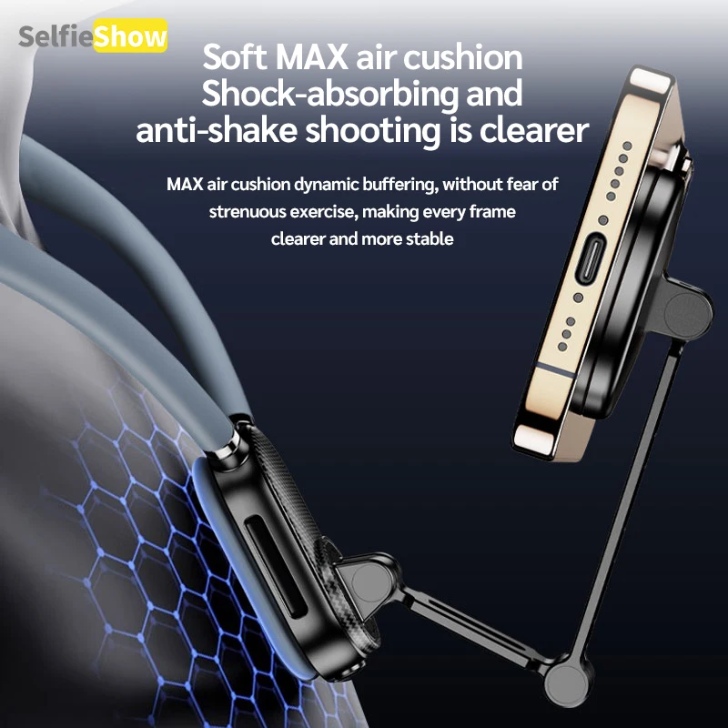 SCS-NH003 Supporto per cellulare magnetico con montaggio al collo Supporto per telefono sospeso Staffa sospesa per iPhone HUAWEI XIAOMI Accessori per telefono