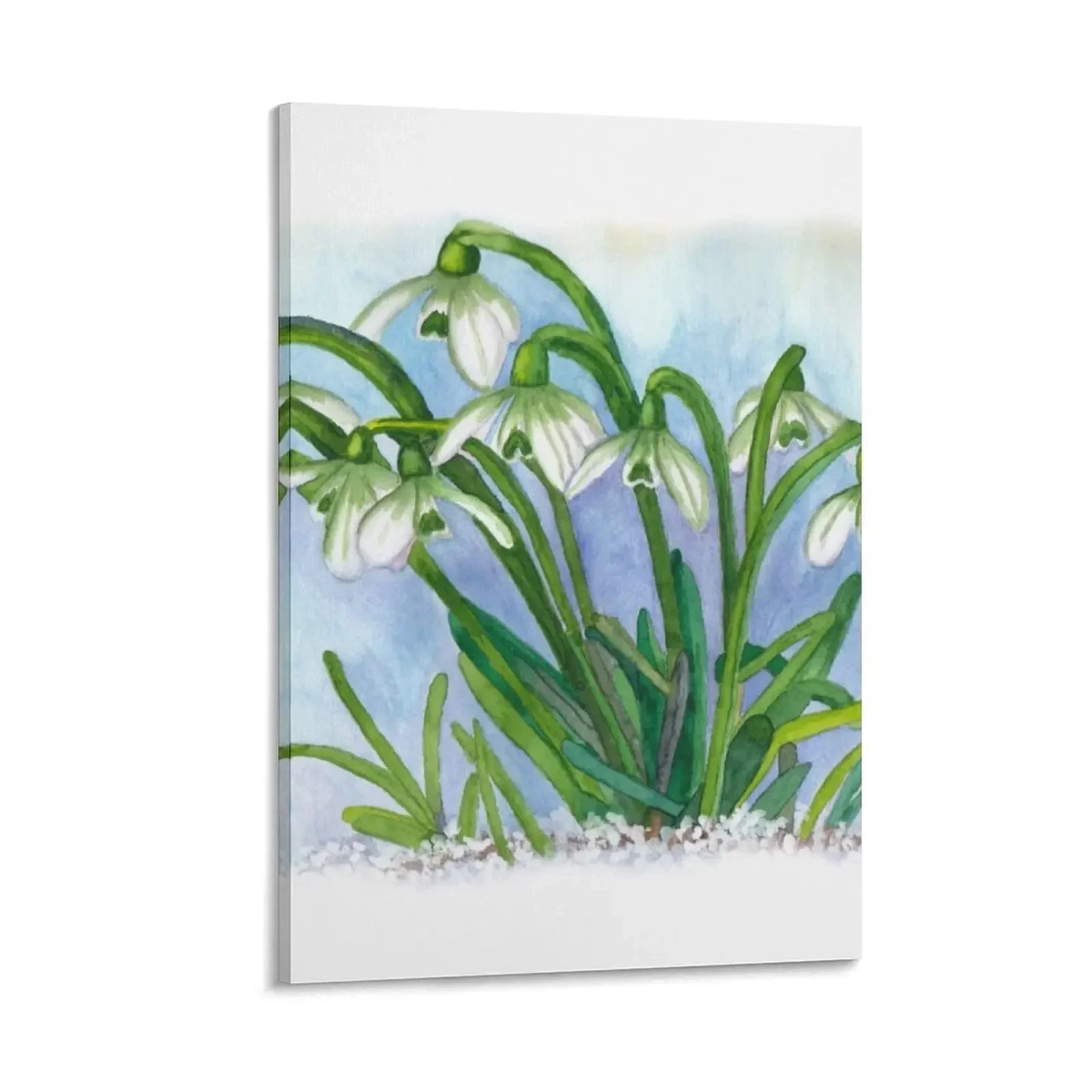 

Snowdrops - Perce Neiges Canvas Painting wallpapers home decor wall decoration painting korean room decor