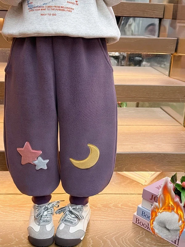Thiened Fce Winterhose für Babymädchen, warm, lässig, neu, Herbst und Winter, koreanische Version, niedliche Kinderhose