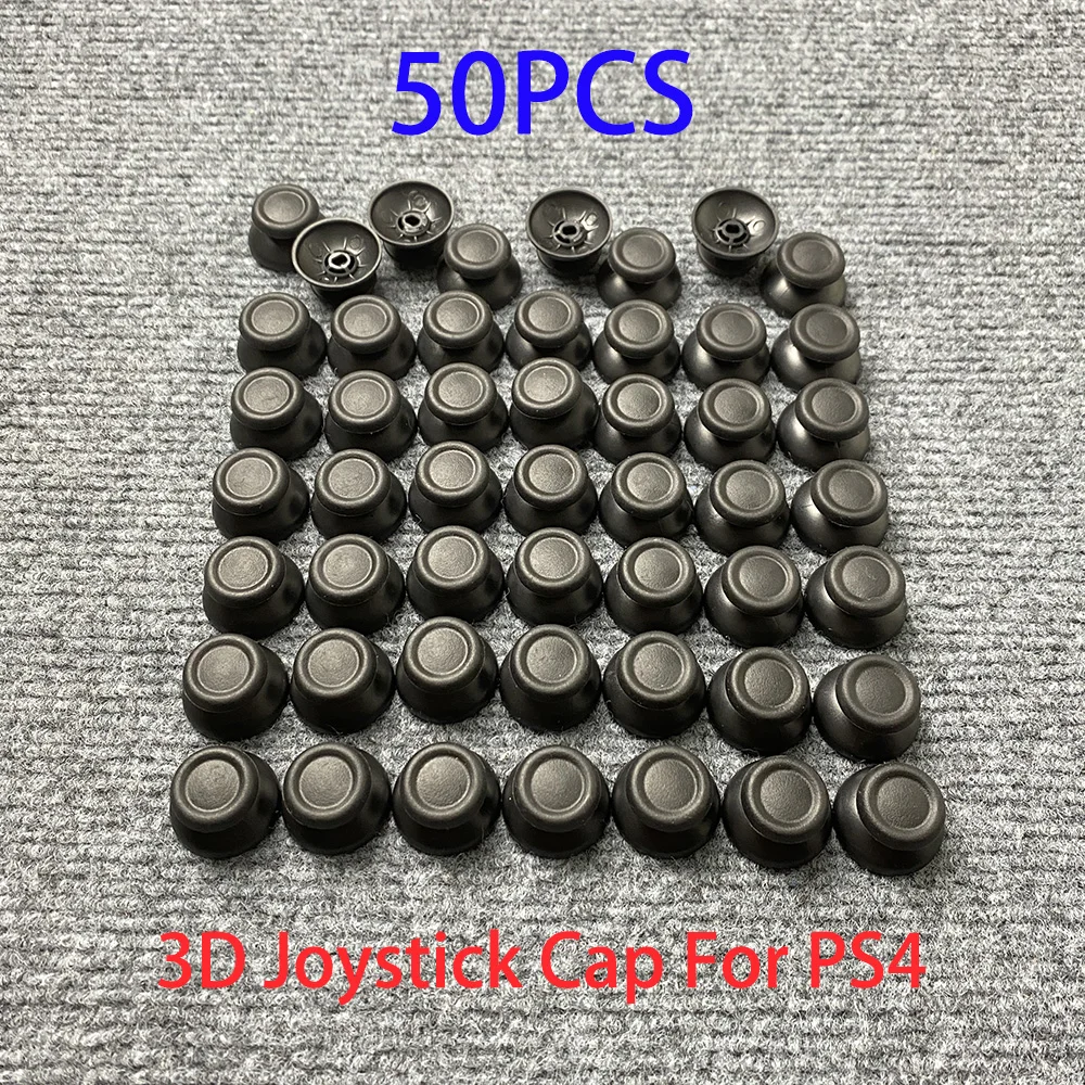 10-100Pcs For PS4 PS5 Analog Cover 3D Shell Thumb Stick Joystick Thumbstick Mushroom Cap For Sony PlayStation 4 PS4 Controller