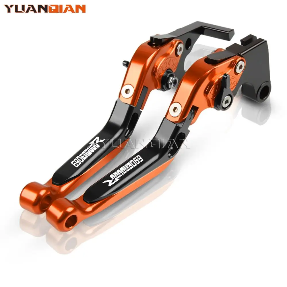 For 690 Enduror 690Enduror 2014 2015 2016 2017 Accessories Motorcycle Extendable adjustable Brake Clutch Levers Handlebar grips