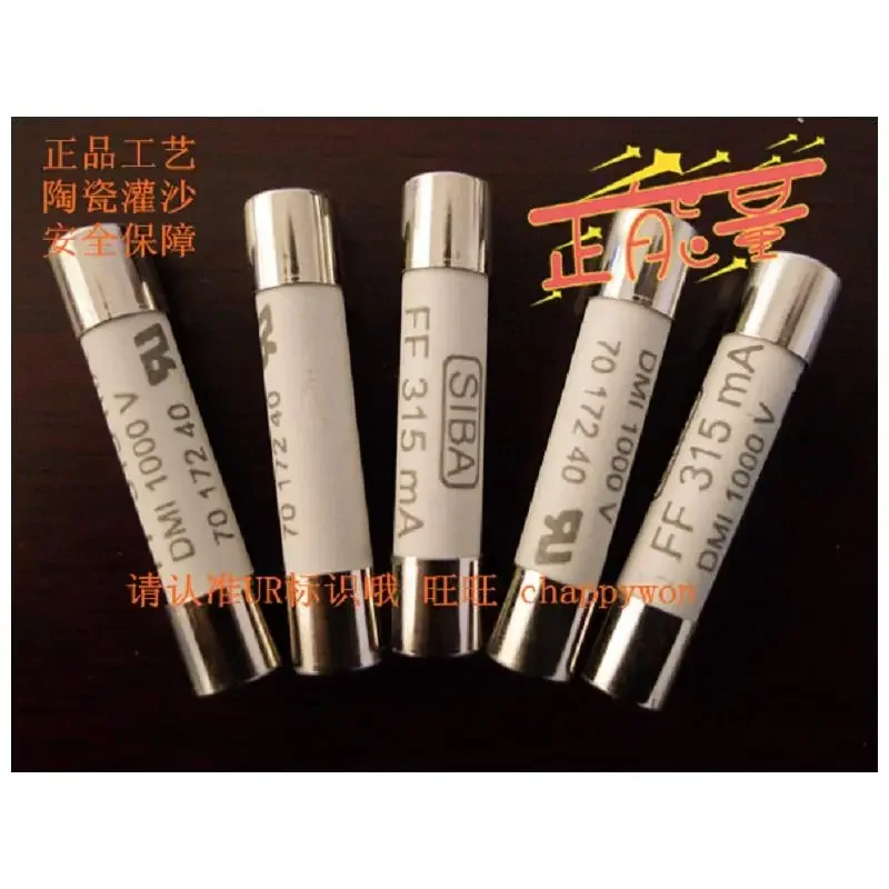 

High voltage fuse body Germany import multimeter fuse tube 630 1000 v fuse