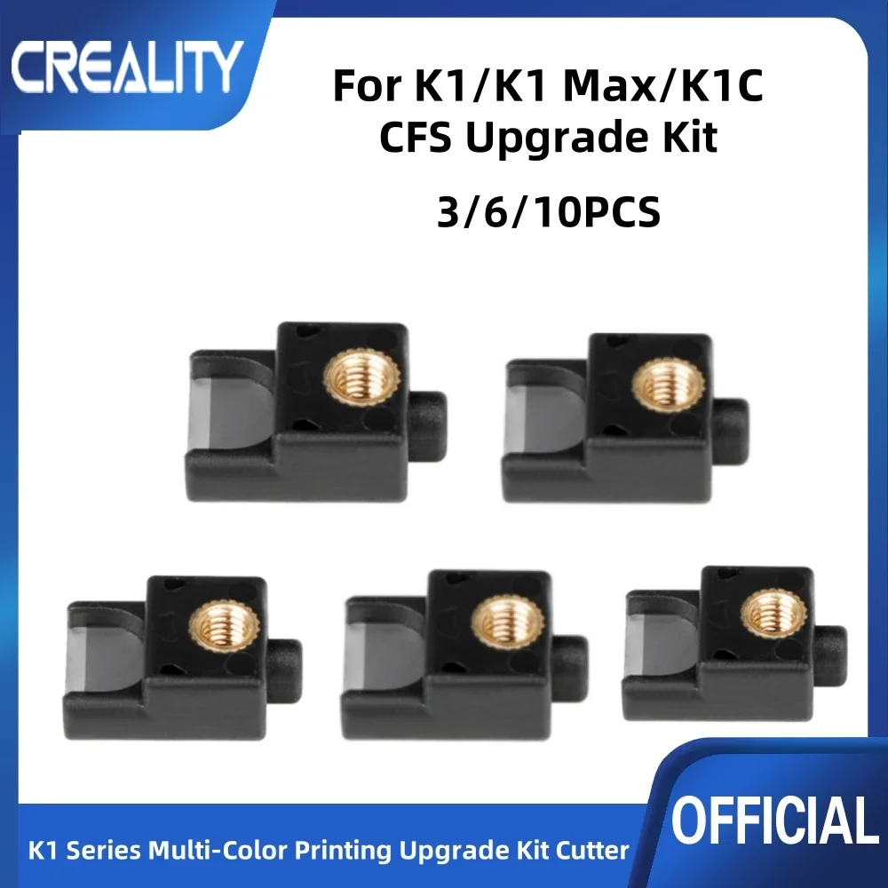 

Creality Original K1 Series Multi-Color Printing Upgrade Kit Cutter for CFS Upgrade Kit Fast Cut-off for 3D Printer K1/K1Max/K1C