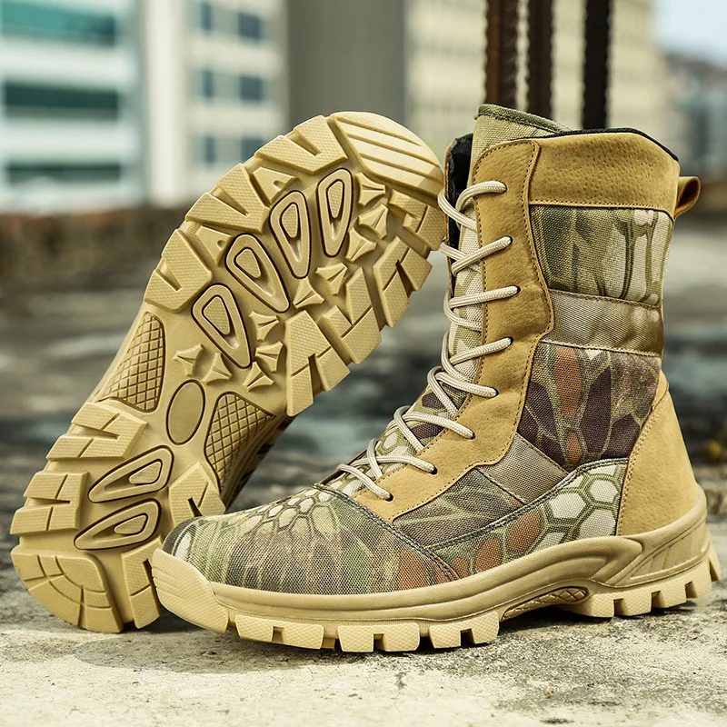 Men’s Camouflage Hiking Boots 2